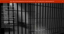 Desktop Screenshot of justiceforseanellis.com